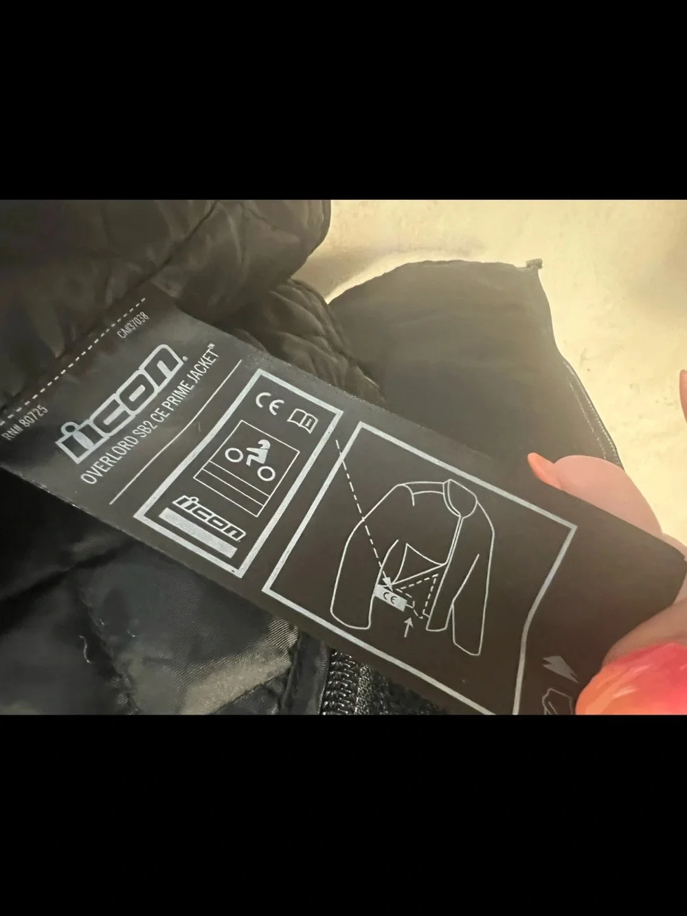 ICON zipper broken
